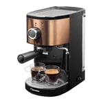 Machine à café expresso avec buse vapeur 15 bars 1250 1450 W coloris cuivre