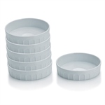 6 coupelles en porcelaine 12 cm