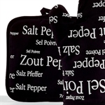 Manique noir Sel & Poivre 20 cm