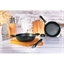 Lot de 3 poêles amovibles Cookway avec anse et poignée 20 24 28 cm Cristel(vue 2)