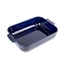 Plat four rectangulaire bleu céramique 32 cm Peugeot(vue 1)