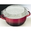 Friteuse traditionnelle acier émaillé 24 cm rouge Ibili(vue 2)