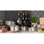 Lot Sauteuse et poêle antiadhérentes Rapid Cook 24 cm avec couvercle Mathon(vue 2)