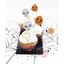 Caissettes et cake toppers Halloween 24 pièces Scrapcooking(vue 5)