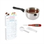 Kit chocolats de Pâques : casserole bain marie + thermosonde + moule pour friture(vue 1)