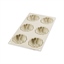 Moule 3D 6 Bulles Bollicine Silikomart(vue 3)