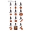 Coffret 12 douilles Tritan Mix avec support De Buyer(vue 2)