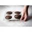 Elastomoule 4 muffins De Buyer(vue 3)