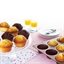 Lot de 2 Flexi'plaques en silicone 12 muffins et 20 mini-muffins Mathon(vue 2)