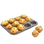 Plaque 12 muffins acier revêtement antiadhérent 35,5 cm Mathon(vue 2)