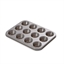 Plaque 12 mini-muffins acier revêtement antiadhérent 26 cm Mathon(vue 3)