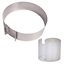 Lot cercle extensible en inox et rouleau bandes pour cercles 8 cm Mathon(vue 1)