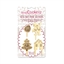 4 décorations Noël bois pour gâteaux Scrapcooking(vue 2)