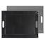 Plateau réversible bicolore noir et gris 55 cm FreeForm(vue 1)