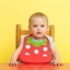 Bavoir Bébé en silicone fraise Dotz(vue 4)
