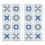 Set 2 couvre-plaques carreaux bleus Wenko by Maximex(vue 2)