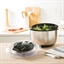 Essoreuse salade inox 25 cm 4,5 L Mathon(vue 5)