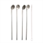 Set de 4 cuillères pailles en inox Point Virgule(vue 1)