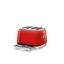 Toaster 4 fentes rouge 2000 W TSF03RDEU Smeg(vue 3)