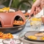 Four à pizza électrique multifonctions 6 personnes Pizza Festa Gourmet 1800 W marron Tristar(vue 4)