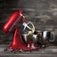 Robot pâtissier Artisan à tête inclinable 4,8 L 300 W rouge empire 5KSM175PSEER + accessoires Kitchenaid(vue 4)