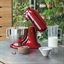 Robot pâtissier Artisan à tête inclinable 4,8 L 300 W rouge empire 5KSM175PSEER + accessoires Kitchenaid(vue 5)