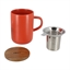 Lot de 2 tisanières mug Juliet jaune et paprika Ogo(vue 4)