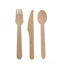 Set de 100 couteaux jetables en bois biodégradables 16 cm Lebrun(vue 2)