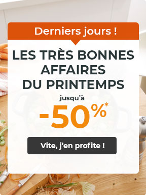 Jusqu'à -50%*